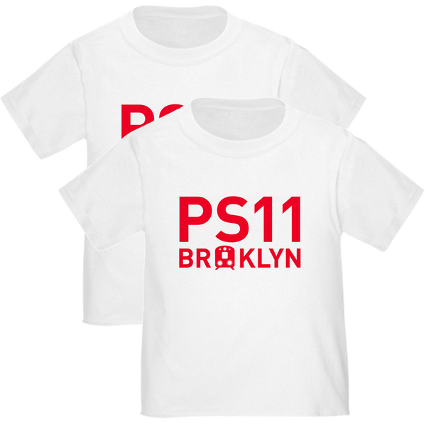 PS 11 Kids Uniform White T-Shirt (Buy 2 and Save!) – PS 11 Brooklyn